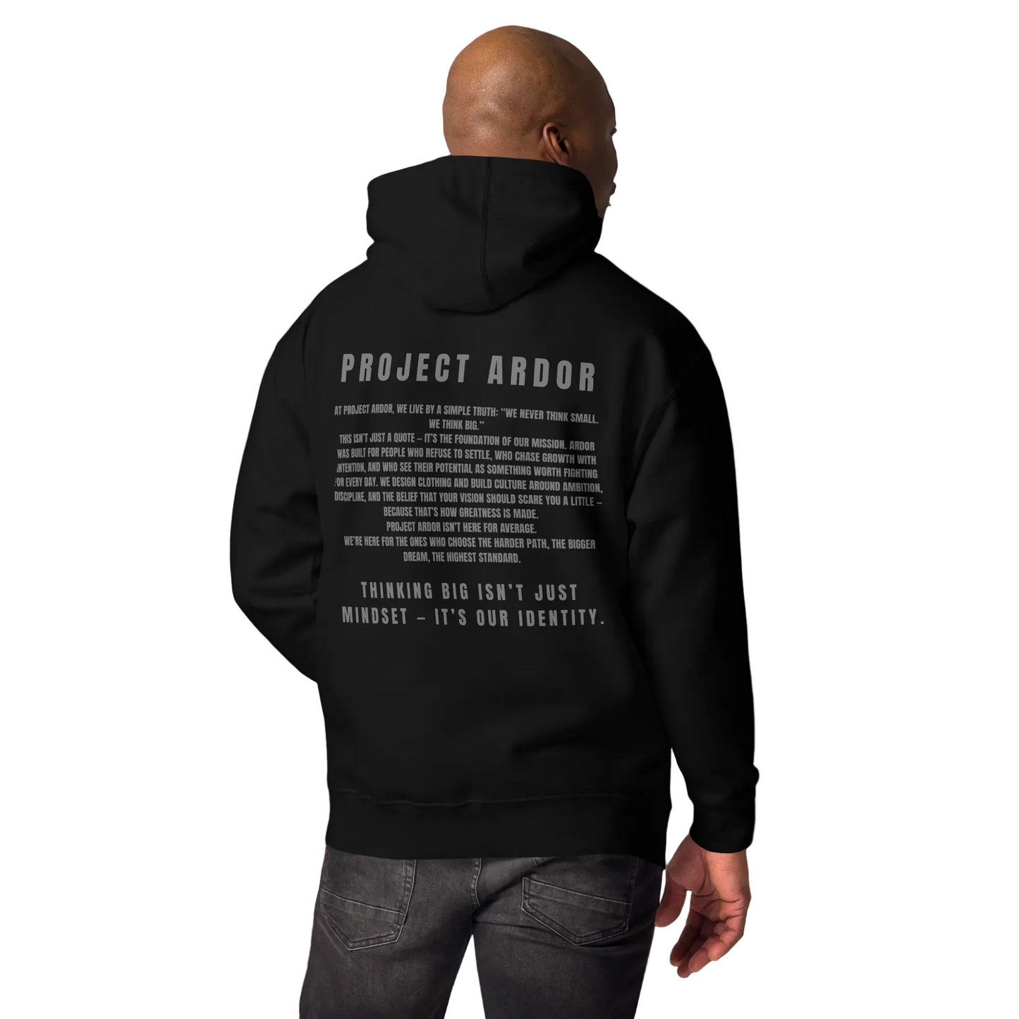 P.A. MISSION STATEMENT HOODIE
